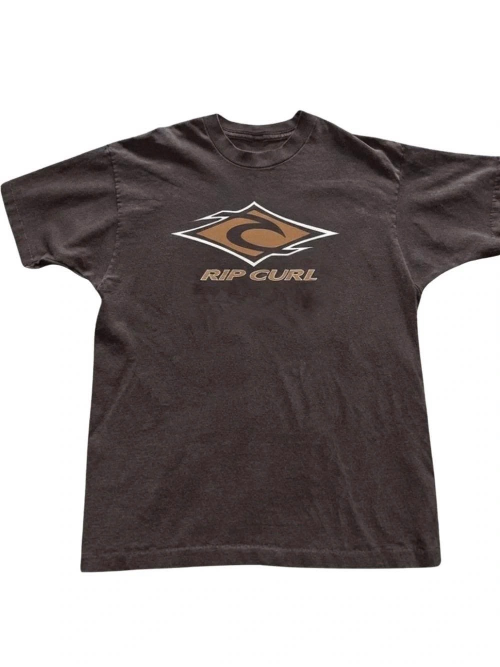 Rip Curl Brown Short Sleeve Logo Tee